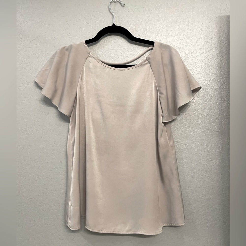 First Love brand short sleeve blouse